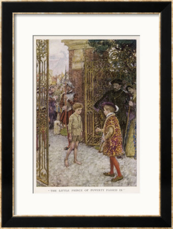 Tom Enters The Palace: The Little Prince Of Poverty Passed In. by William Hatherell Pricing Limited Edition Print image