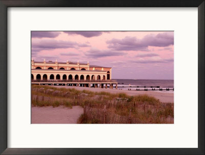 Dunes And Music Pier, Ocean City, Nj by Rudi Von Briel Pricing Limited Edition Print image
