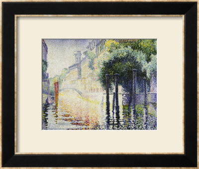 Rio San Trovaso, Venice, Circa 1904 by Henri Edmond Cross Pricing Limited Edition Print image