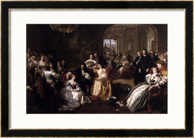 King Charles Ii Of England's Last Sunday by William Powell Frith Pricing Limited Edition Print image