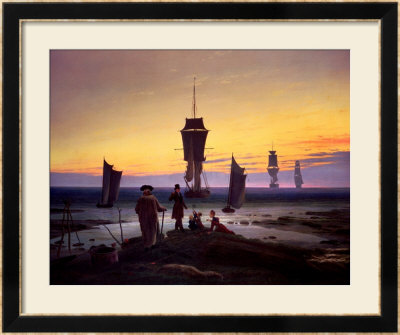 The Stages Of Life, Circa 1835 by Caspar David Friedrich Pricing Limited Edition Print image
