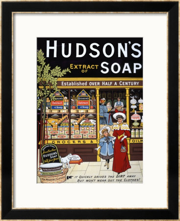 Hudson's Soap Landscape by The National Archives Pricing Limited Edition Print image