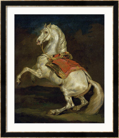 Cheval Cabre by Theodore Gericault Pricing Limited Edition Print image