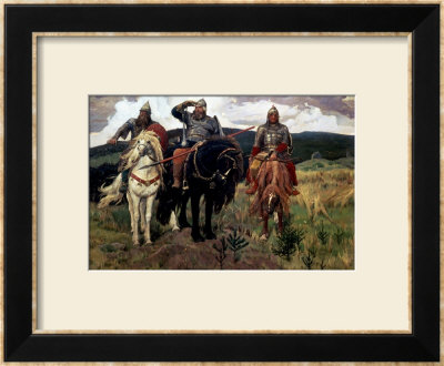 Epic Heroes by Victor Mikhailovich Vasnetsov Pricing Limited Edition Print image