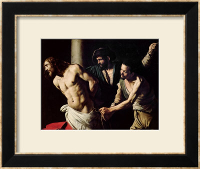 The Flagellation Of Christ, Circa 1605-7 by Caravaggio Pricing Limited Edition Print image