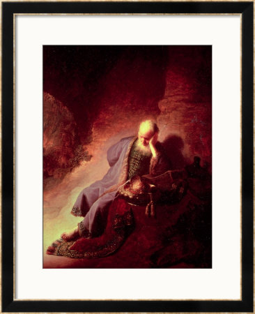 Jeremiah Mourning Over The Destruction Of Jerusalem, 1630 by Rembrandt Van Rijn Pricing Limited Edition Print image