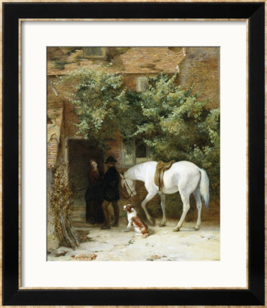 The Gamekeeper's Courtship by George B. O'neil Pricing Limited Edition Print image