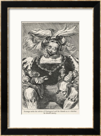 Panurge Asks Pantagruel If He Should Marry by Gustave Doré Pricing Limited Edition Print image