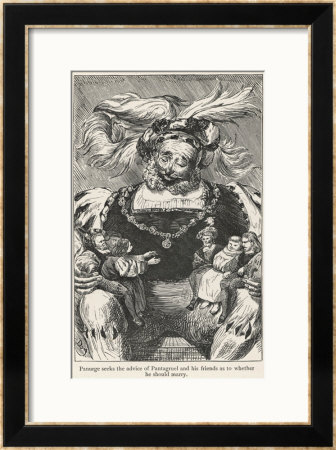 Panurge Asks Pantagruel If He Should Marry by Gustave Dore Pricing Limited Edition Print image