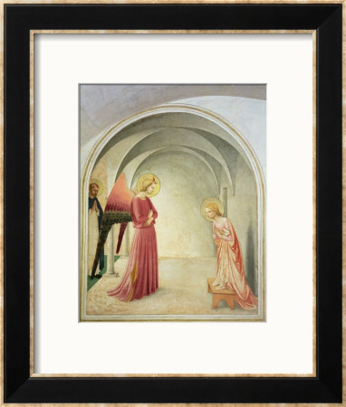 The Annunciation, 1442 by Fra Angelico Pricing Limited Edition Print image