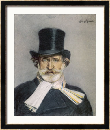 Giuseppe Verdi Italian Composer by Giovanni Boldini Pricing Limited Edition Print image
