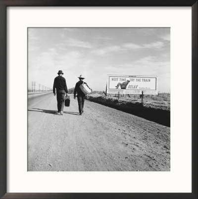 Toward Los Angeles, California by Dorothea Lange Pricing Limited Edition Print image