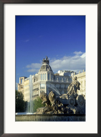 Plaza Cibeles, Madrid, Spain by Peter Adams Pricing Limited Edition Print image