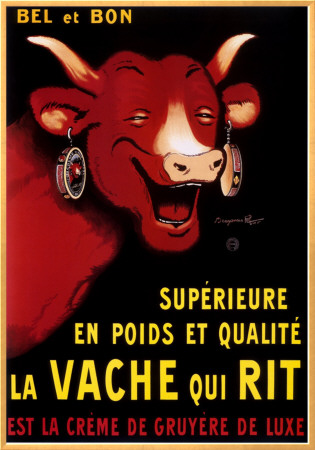 Vache Qui Rit by Benjamin Rabier Pricing Limited Edition Print image