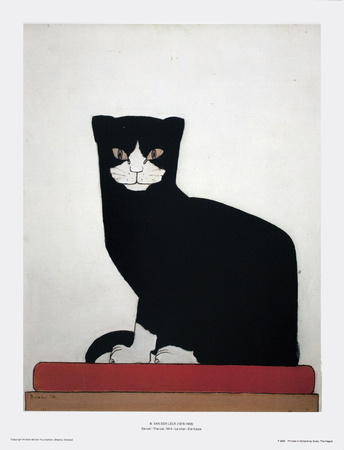The Cat by B. Van Der Leck Pricing Limited Edition Print image