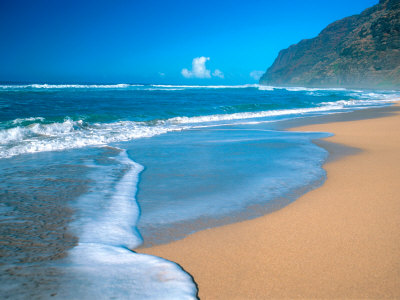Barking Sands Beach, Kauai, Hawaii, Usa by David R. Frazier Pricing Limited Edition Print image