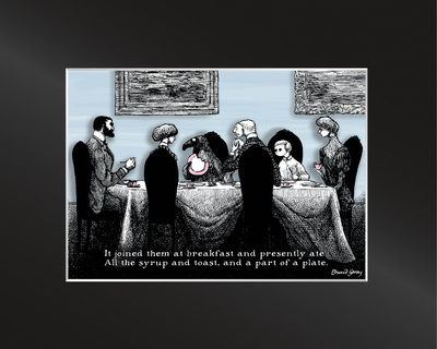 Doubtful Guest by Edward Gorey Pricing Limited Edition Print image