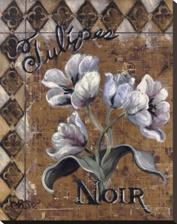 Tulipes Noir by Shari White Pricing Limited Edition Print image