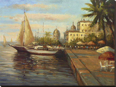 Santo Domingo Harbor by Bolo Pricing Limited Edition Print image