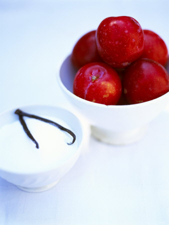 Plums And Sugar With Vanilla Pod by David Loftus Pricing Limited Edition Print image