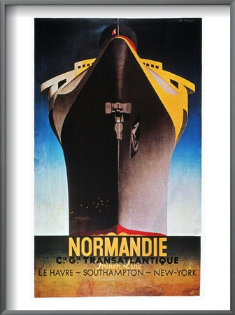 Steamship Normandie, C1935 by Edward S. Curtis Pricing Limited Edition Print image