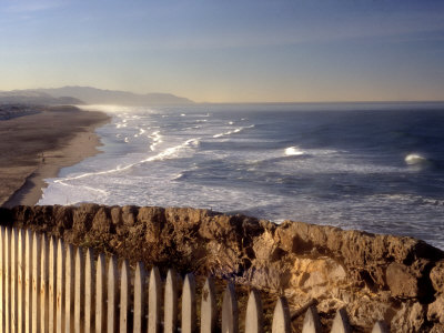 Ocean Beach From Cliff House by David Wasserman Pricing Limited Edition Print image