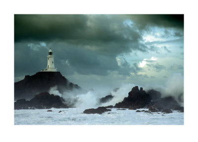 Corbiere Lighthouse, Jersey by Stuart Reid Pricing Limited Edition Print image