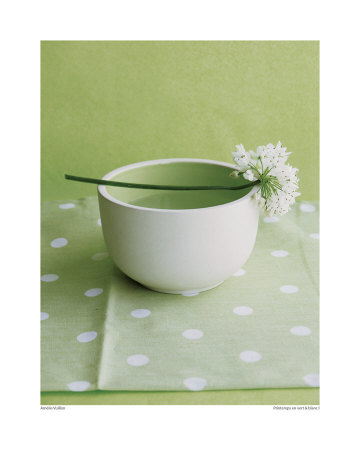 Printemps En Vert Et Blanc I by Amelie Vuillon Pricing Limited Edition Print image