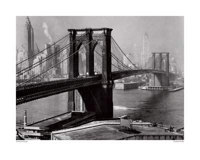 Brooklyn Bridge From Brooklyn by Andreas Feininger Pricing Limited Edition Print image