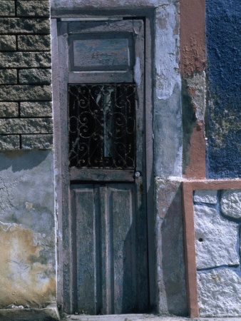 Mexican Doorway Made Of Stonework, Mexico by Scott Christopher Pricing Limited Edition Print image