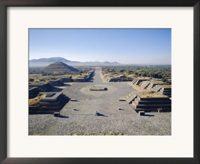 Pyramids Of San Juan, Teotihuacan, Mexico by Adina Tovy Pricing Limited Edition Print image