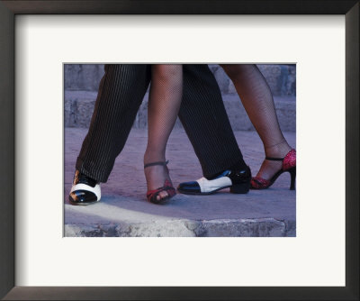 Tango Dancers' Feet, San Miguel De Allende, Mexico by Nancy Rotenberg Pricing Limited Edition Print image