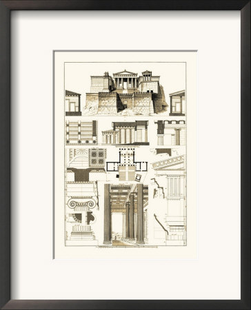 The Propylaea Of The Acropolis At Athens by J. Buhlmann Pricing Limited Edition Print image