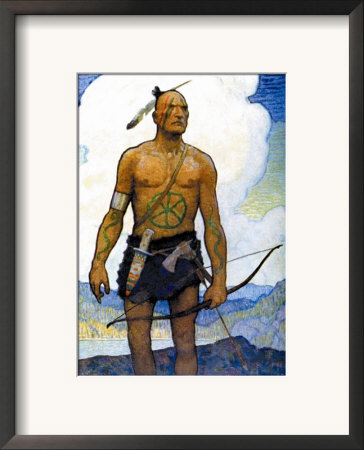 The Last Of The Mohicans by Newell Convers Wyeth Pricing Limited Edition Print image