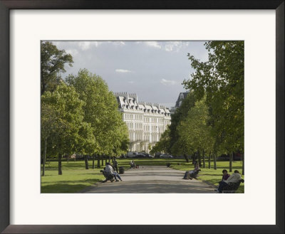 Path, Kensington Gardens, London, England by Inger Hogstrom Pricing Limited Edition Print image