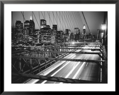 Manhattan At Night by Trefor Ball Pricing Limited Edition Print image