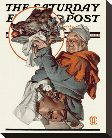 Christmas Boar, C.1924 by Joseph Christian Leyendecker Pricing Limited Edition Print image