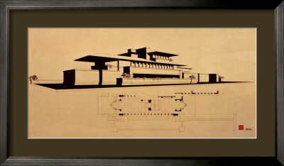 Frederick C. Robie House by Frank Lloyd Wright Pricing Limited Edition Print image