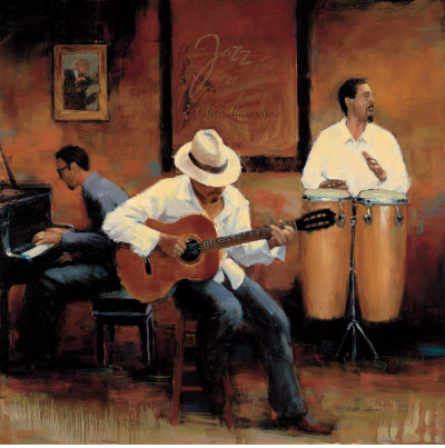 Jazz Rhythms by Myles Sullivan Pricing Limited Edition Print image