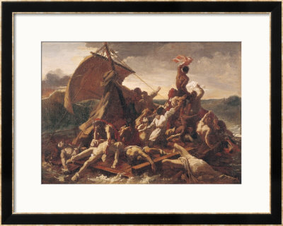 Study For The Raft Of The Medusa, 1819 by Théodore Géricault Pricing Limited Edition Print image