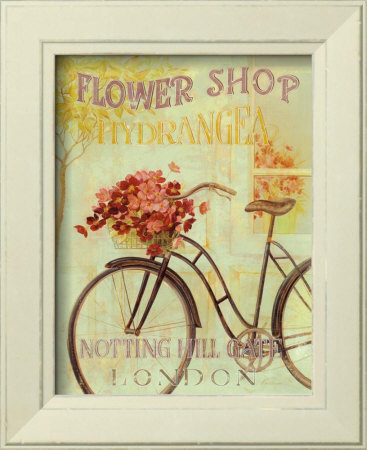 London Bicycle by Fabrice De Villeneuve Pricing Limited Edition Print image