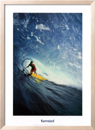 Barreled, North Shore Oahu, Hi by D. King Pricing Limited Edition Print image