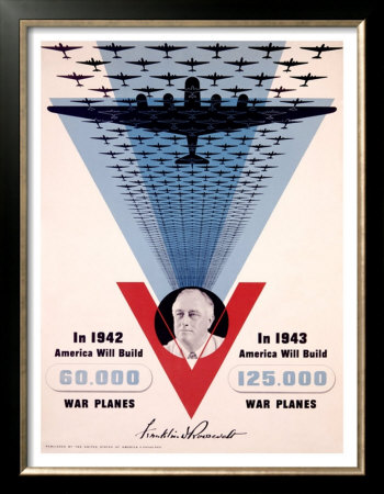 Victory, Franklin D. Roosevelt by Jean Carlu Pricing Limited Edition Print image