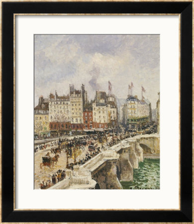 Le Pont-Neuf, 1901 by Camille Pissarro Pricing Limited Edition Print image