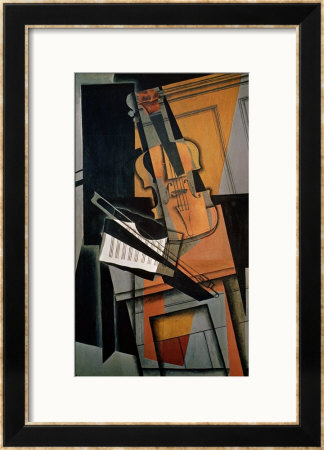 The Violin, 1916 by Juan Gris Pricing Limited Edition Print image