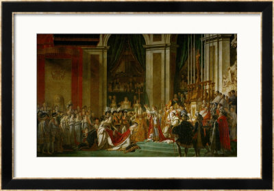 Sacre De Napoleon (Coronation) In Notre-Dame De Paris By Pope Pius Vii, December 2, 1804 by Jacques-Louis David Pricing Limited Edition Print image