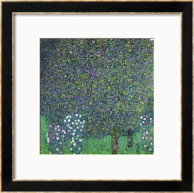 Roses Under The Trees, Circa 1905 by Gustav Klimt Pricing Limited Edition Print image