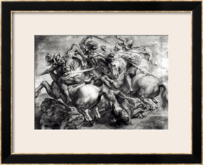 The Battle Of Anghiari After Leonardo Da Vinci (1452-1519) by Peter Paul Rubens Pricing Limited Edition Print image