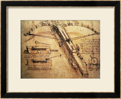 Giant Catapult, Circa 1499 by Leonardo Da Vinci Pricing Limited Edition Print image