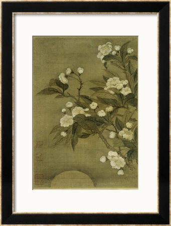 Pear Blossom And Moon by Yun Shou-P'ing Pricing Limited Edition Print image
